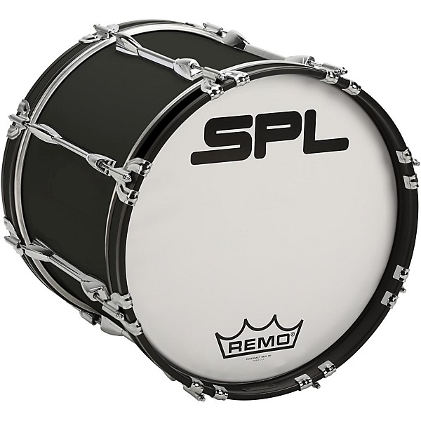 Sound Percussion Labs Birch Marching Bass Drum with Carrier
