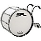 Sound Percussion Labs Birch Marching Bass Drum with Carrier 26 x 14 in. White thumbnail