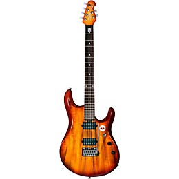 Open Box Sterling by Music Man JP100D John Petrucci Signature Series Koa Top Dimarzio Pickups Electric Guitar Level 2 Natural 888365540313