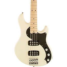 Open Box Fender American Standard HH Dimension Bass IV Maple Fingerboard Electric Bass Guitar Level 1 Olympic White