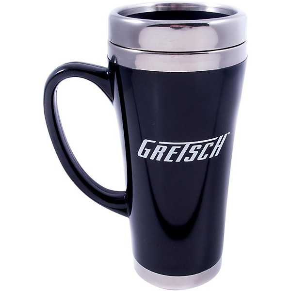 Gretsch Stainless Thermal Mug Black 16 Ounce