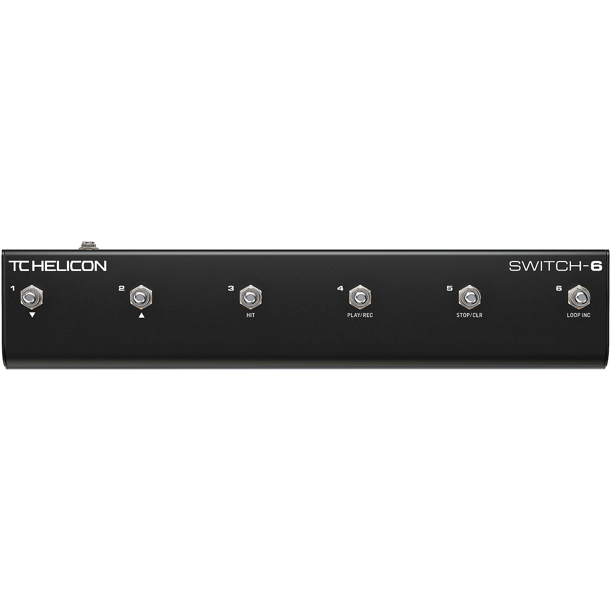 TC Helicon SWITCH-6 エフェクター フットスイッチ TC Helicon SWITCH-6 6-Button Footswitch Black | Guitar Center
