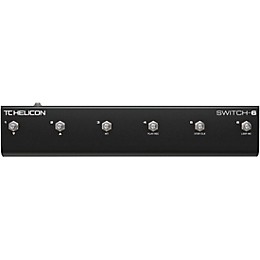 TC Helicon SWITCH-6 6-Button Footswitch Black