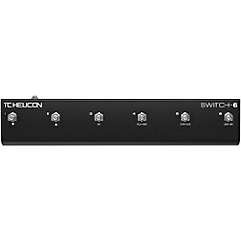 TC Helicon SWITCH-6 6-Button Footswitch Black