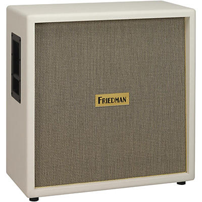 Friedman White Tolex Vintage 4X12 Guitar Speaker Cab White Tolex for sale