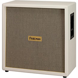 Friedman White Tolex Vintage 4x12 Guitar Speaker Cab White Tolex
