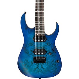 Ibanez RG Series RG7421PB 7-String Electric Guitar Flat Sapphire Blue