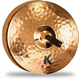 Zildjian K Symphonic Orchestral Light Brilliant Crash Cymbal Pair 18 in. Brilliant