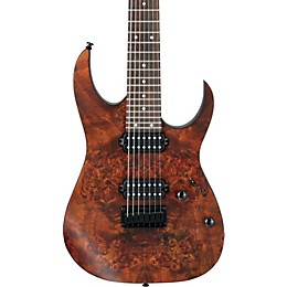 Ibanez RG Series RG7421PB 7-String Electric Guitar Flat Charcoal Brown