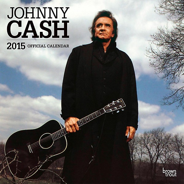 Browntrout Publishing Johnny Cash 2015 Calendar Square 12x12