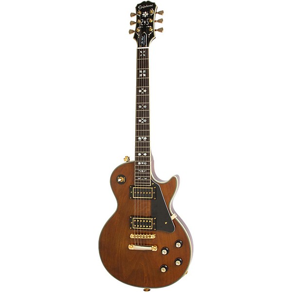 Open Box Epiphone Lee Malia Signature Les Paul Custom Artisan Electric Guitar Level 2 Walnut 190839697363