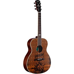 Open Box Alvarez Grateful Dead 50th Anniversary Acoustic Guitar