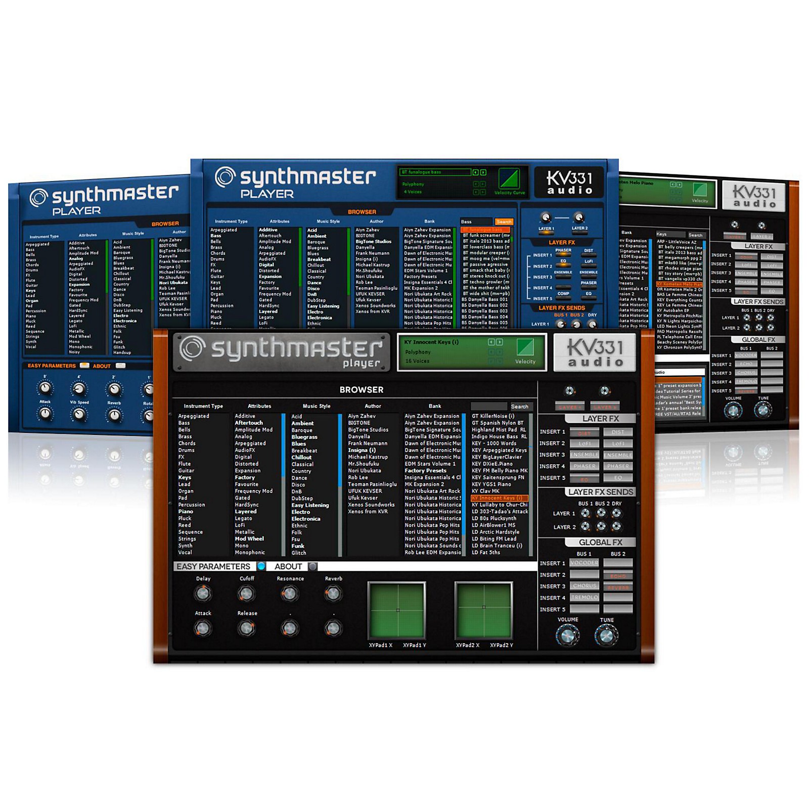 KV331 Audio SynthMaster Player Software Download Guitar Center