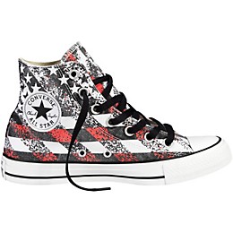 Converse Chuck Taylor All Star Hi-Top Washed Flag Print Men's Size 13