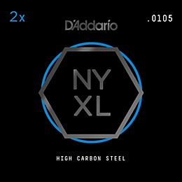 D'Addario NYXL Plain Steel .010GA (2-Pack)