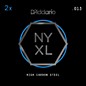 D'Addario NYPL013 Plain Steel Guitar Strings 2-Pack, .013 thumbnail