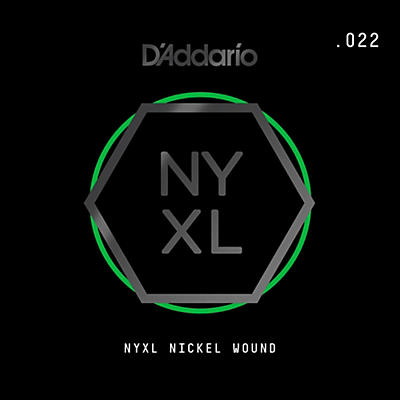 D'addario Nynw022 Nyxl Nickel Wound Electric Guitar Single String, .022 for sale