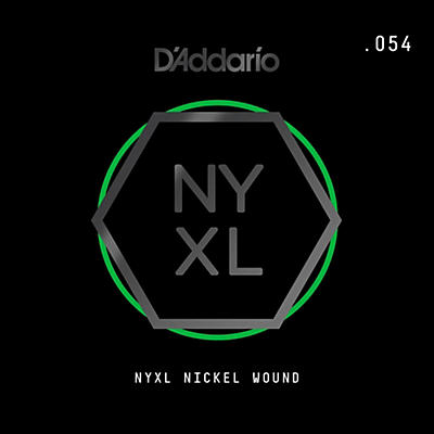D'addario Nynw054 Nyxl Nickel Wound Electric Guitar Single String, .054 for sale