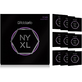 D'Addario NYXL1149 Medium 10-Pack Electric Guitar Strings