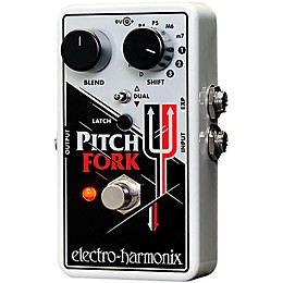 Open Box Electro-Harmonix Pitch Fork Polyphonic Pitch Shifting Guitar Effects Pedal Level 1