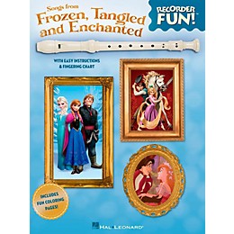 Hal Leonard Songs From Frozen, Tangled And Enchanted - Recorder Fun! Songbook