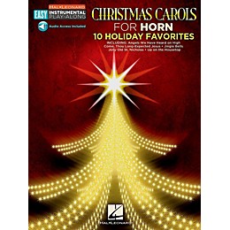 Hal Leonard Christmas Carols - Horn - Easy Instrumental Play-Along (Audio Online)