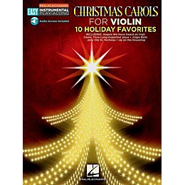 Hal Leonard Christmas Carols - Violin - Easy Instrumental Play-Along (Audio Online)