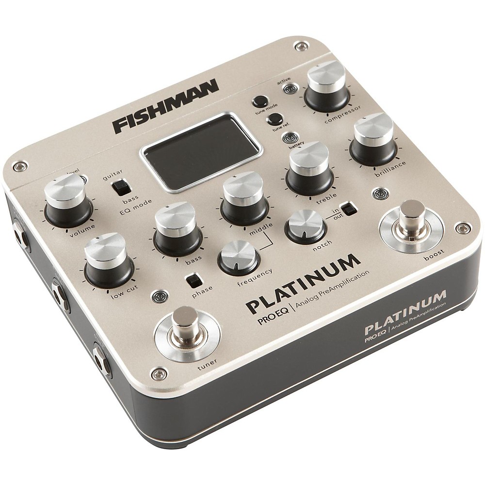 7. Fishman Platinum Pro EQ/DI Analog Preamp Pedal