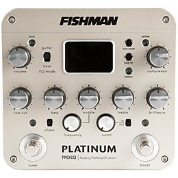 Fishman Platinum Pro EQ Acoustic Guitar Preamp