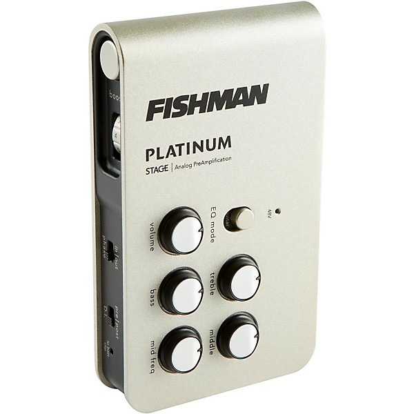 Open Box Fishman Platinum Stage Acoustic Guitar Preamp Level 2  197881109295