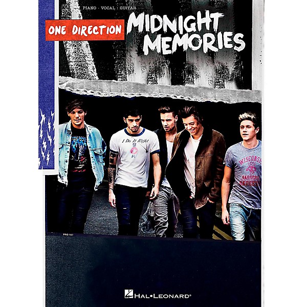 Hal Leonard One Direction - Midnight Memories Piano/Vocal/Guitar Songbook