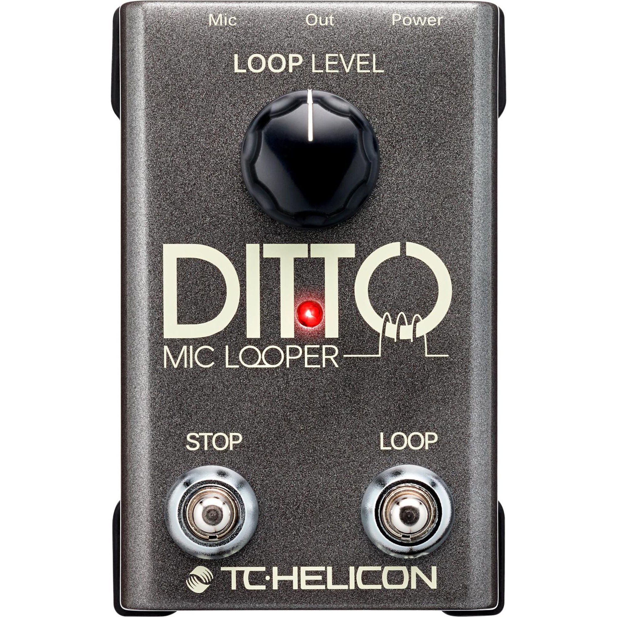TC Helicon Ditto Mic Looper Pedal | Guitar Center