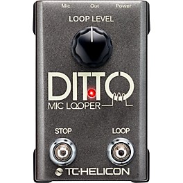 TC Helicon Ditto Mic Looper Pedal