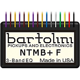 Bartolini NTMB+F 3-Band EQ Preamp Module