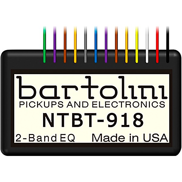 Bartolini NTBT 2-Band EQ Preamp Module