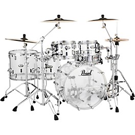 Pearl Crystal Beat 5-Piece Shell Pack Ultra Clear Pearl Crystal Beat 5-Piece Shell Pack Ultra Clear