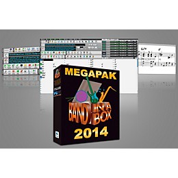 PG Music Band-in-a-Box Pro 2014 MAC MegaPAK (Mac-DVD)