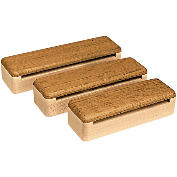 SCHLAGWERK Set of 3 Woodblocks