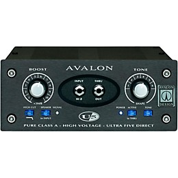 Open Box Avalon U5 Pure Class A Mono Instrument DI-Preamplifier Level 1 Black
