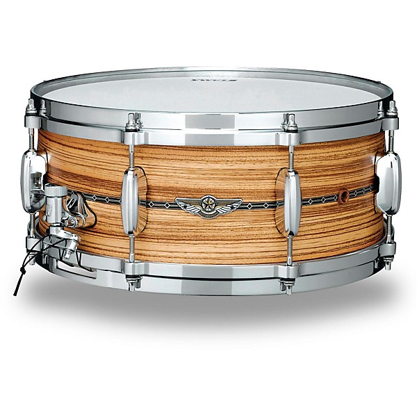TAMA Star Series Solid Zebrawood Snare Drum 14 x 6 in.