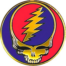 C&D Visionary Grateful Dead Steal Your Face Heavy Metal Sticker