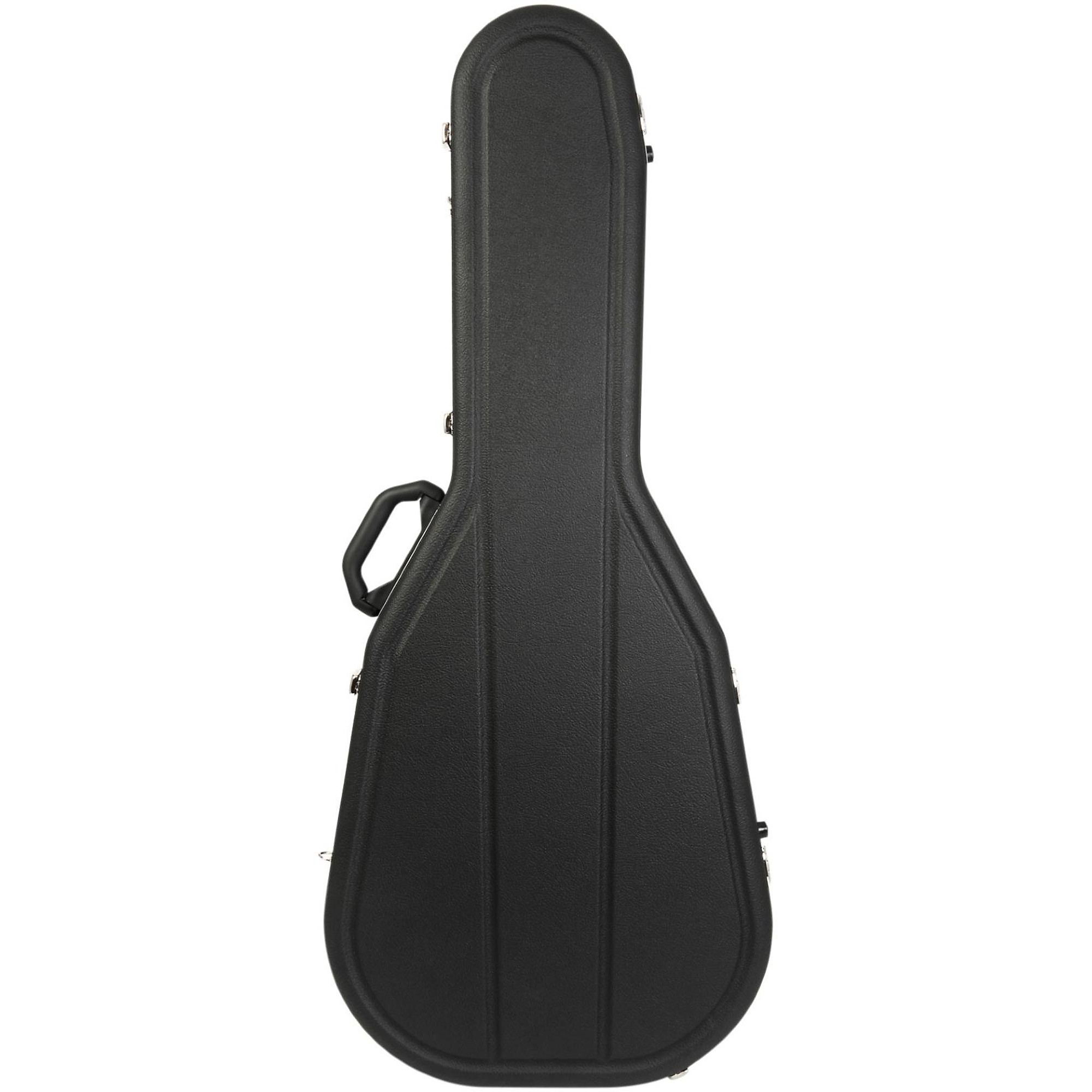 Open Box Hiscox Cases Acoustic Guitar Case/Dreadnght Black Shell