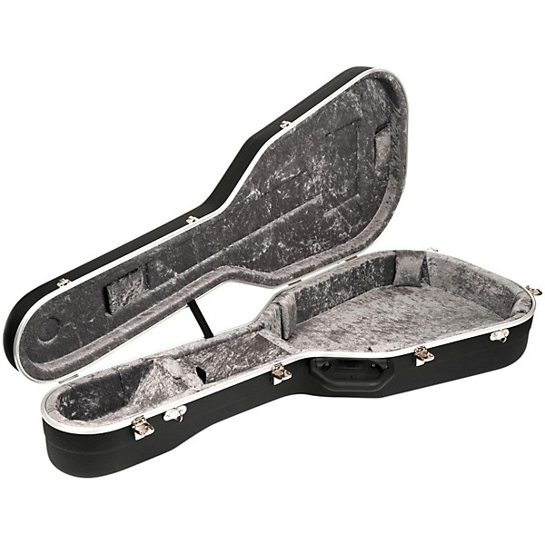 Hiscox Cases Classical Guitar Case/Medium Black Shell/Silver Int-Pro II