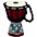 MEINL African-Style Mini Djembe 4.5 in. Gecko MEINL African-Style Mini Djembe 4.5 in. Flower