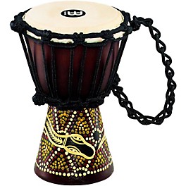 MEINL African-Style Mini Djembe 4.5 in. Gecko MEINL African-Style Mini Djembe 4.5 in. Dark Serpents