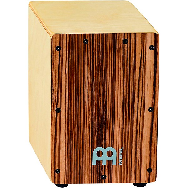 MEINL Mini Cajon with Birch Body Exotic Zebrano