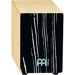 Open Box MEINL Mini Cajon with Birch Body Level 1 Striped Onyx