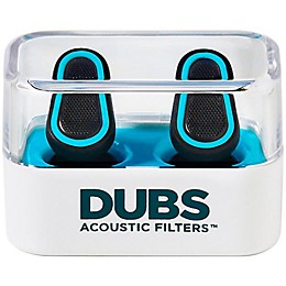 Doppler Labs DUBS Acoustic Filters Advanced Tech Earplugs Blue