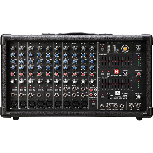high quality 8 channel power mixer