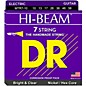 DR Strings HI-BEAM Nickel Plated 7-String Electric Guitar Strings Medium (10-56) thumbnail